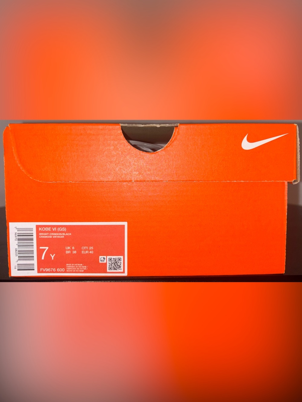 Nike Kobe 6 Protro Reverse Grinch Brand New With Box Grade School Size 7Y - Picture 5 of 5